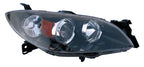 Halogen Headlight Front Lamp for 04-09 Mazda 3 Passenger Right