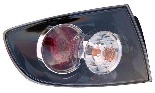 Tail Light Rear Back Lamp for 07-09 Mazda 3 (Standard) Driver Left