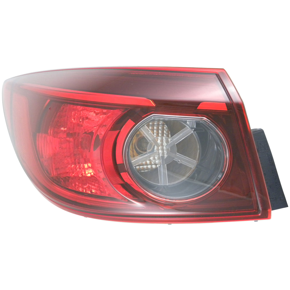 Halogen Tail Light Rear Back Lamp for 14-17 Mazda 3 Japan Built Driver Left