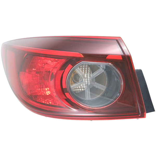 Halogen Tail Light Rear Back Lamp for 14-17 Mazda 3 Japan Built Driver Left