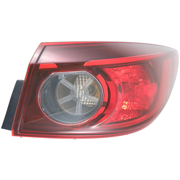 Halogen Tail Light Rear Back Lamp for 14-17 Mazda 3 Japan Built Passenger Right