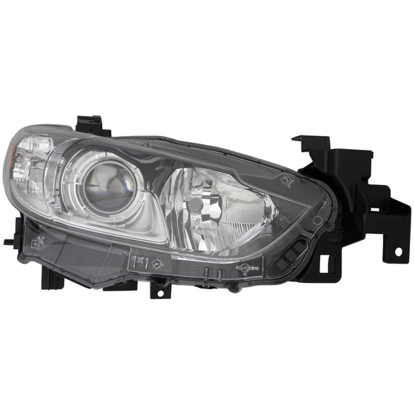 Halogen Headlight Front Lamp for 14-16 Mazda 6 Passenger Right