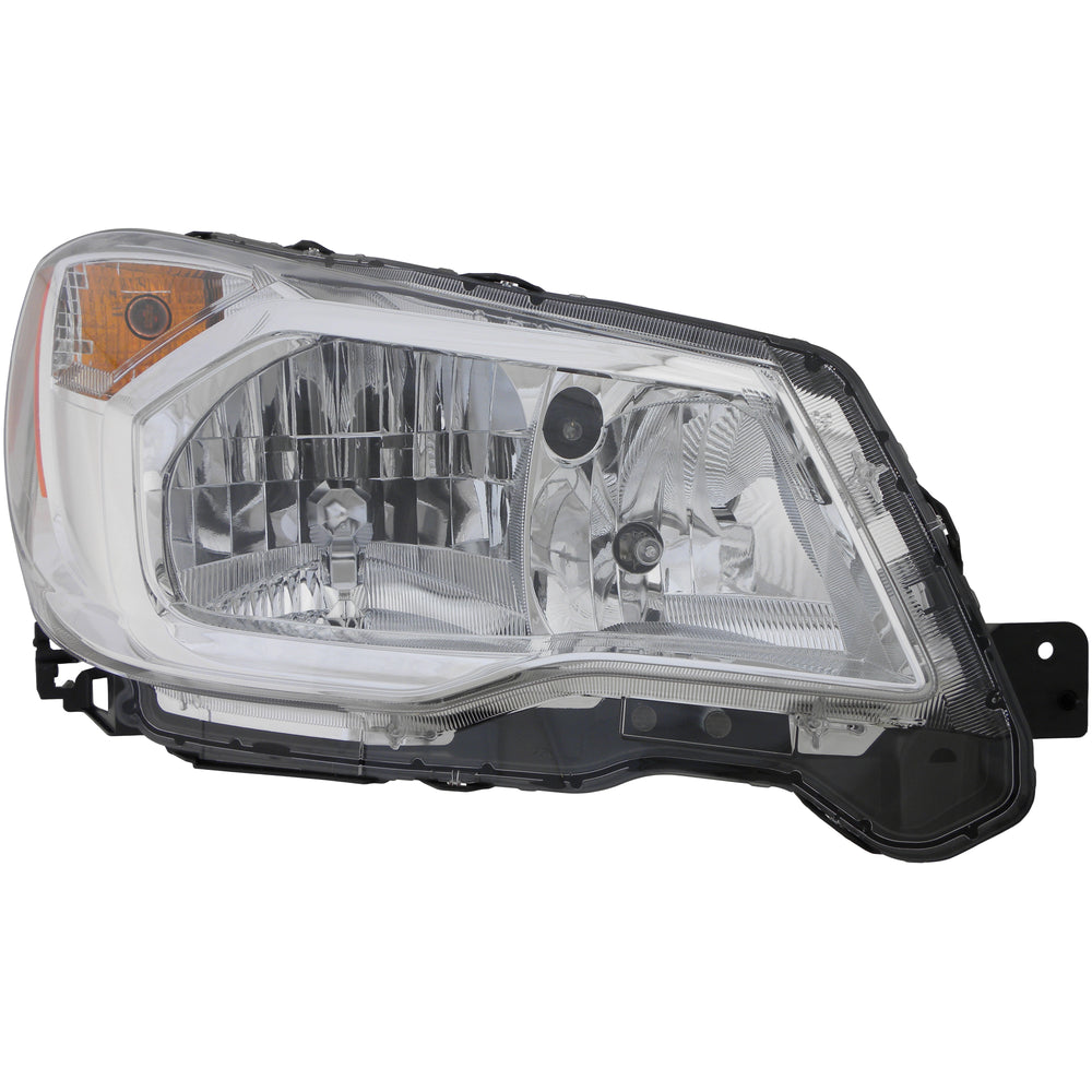 Halogen Headlight Front Lamp for 14-16 Subaru Forester 2.5L Passenger Right
