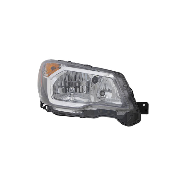 Halogen Headlight Front Lamp for 14-16 Subaru Forester 2.0 Turbo Passenger Right