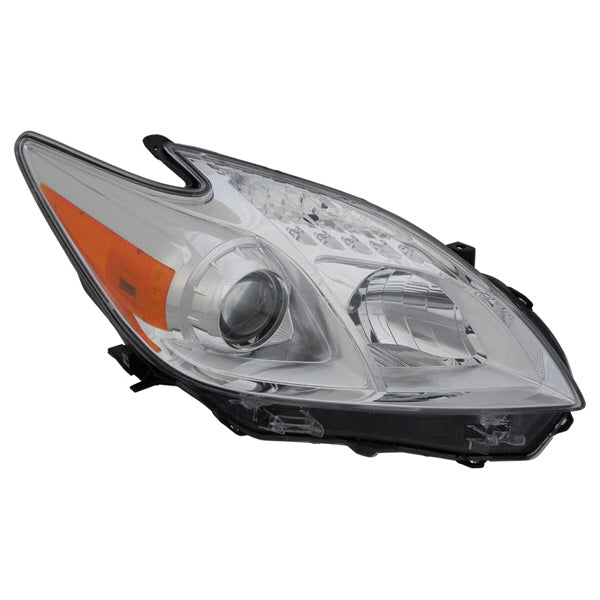 Halogen Headlight Front Lamp for 12-15 Toyota Prius Passenger Right