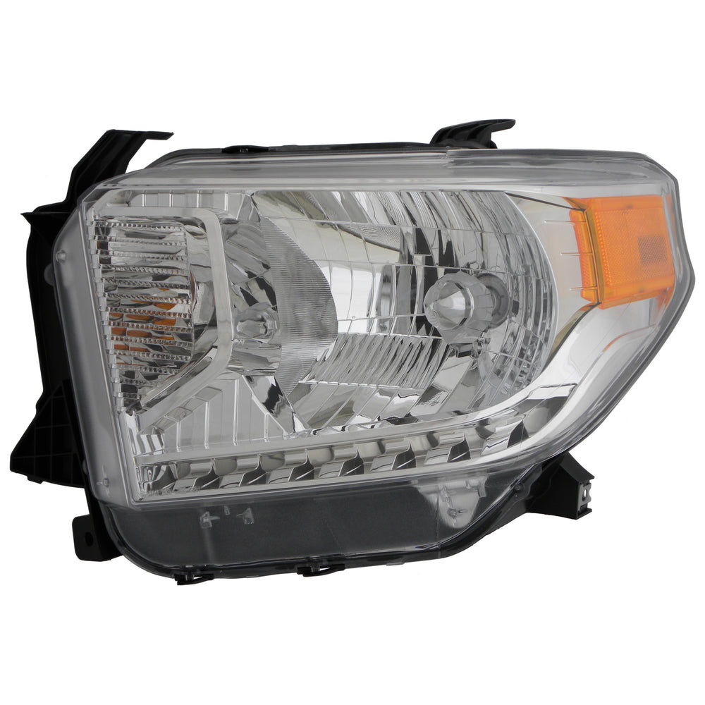 Halogen Headlight Lamp for 14-16 Toyota Tundra w/o Leveling Driver Left