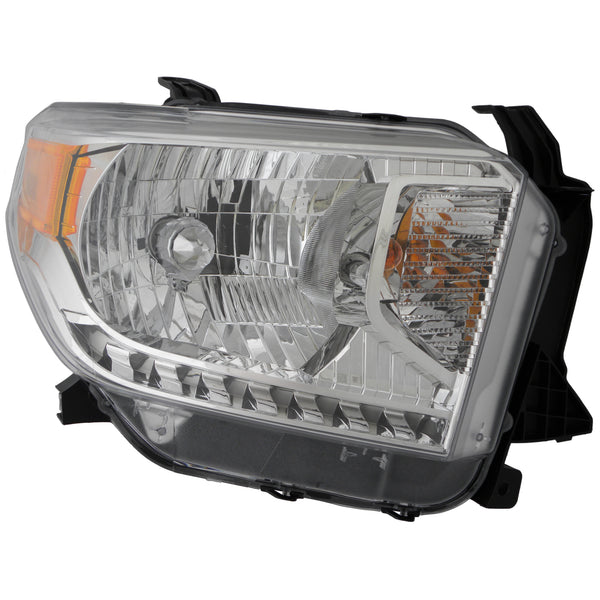 Halogen Headlight Lamp for 14-17 Toyota Tundra SR/SR5 Limited (w/o DRL) Right