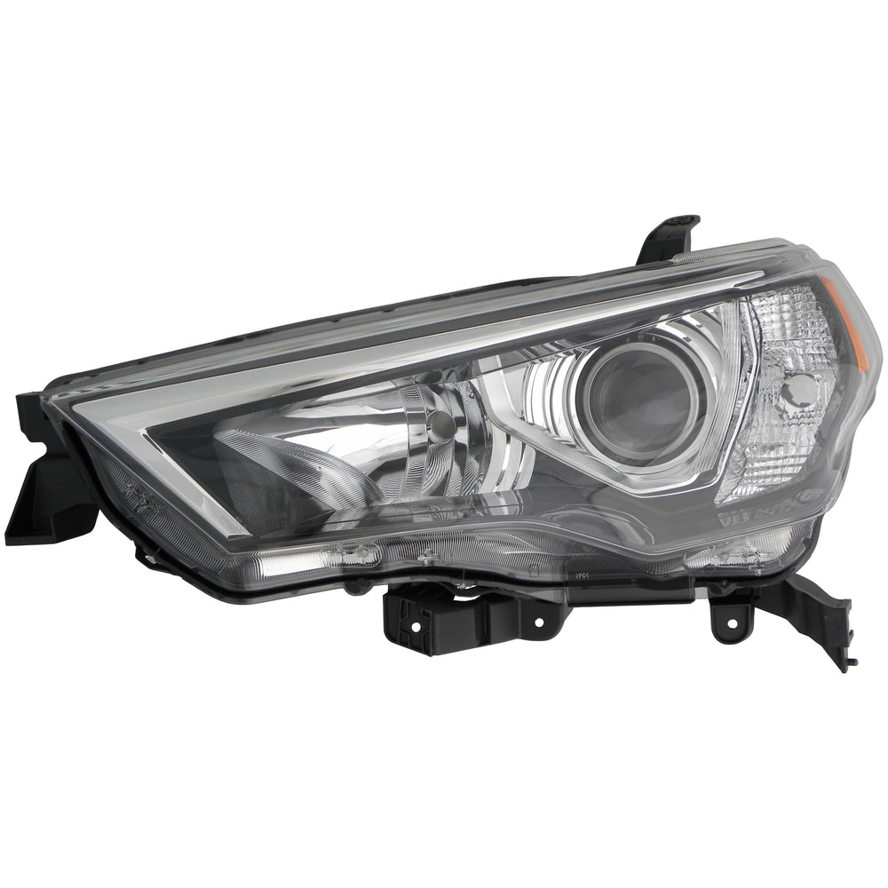 Halogen Headlight Front Lamp for 14-18 Toyota 4Runner Driver Left