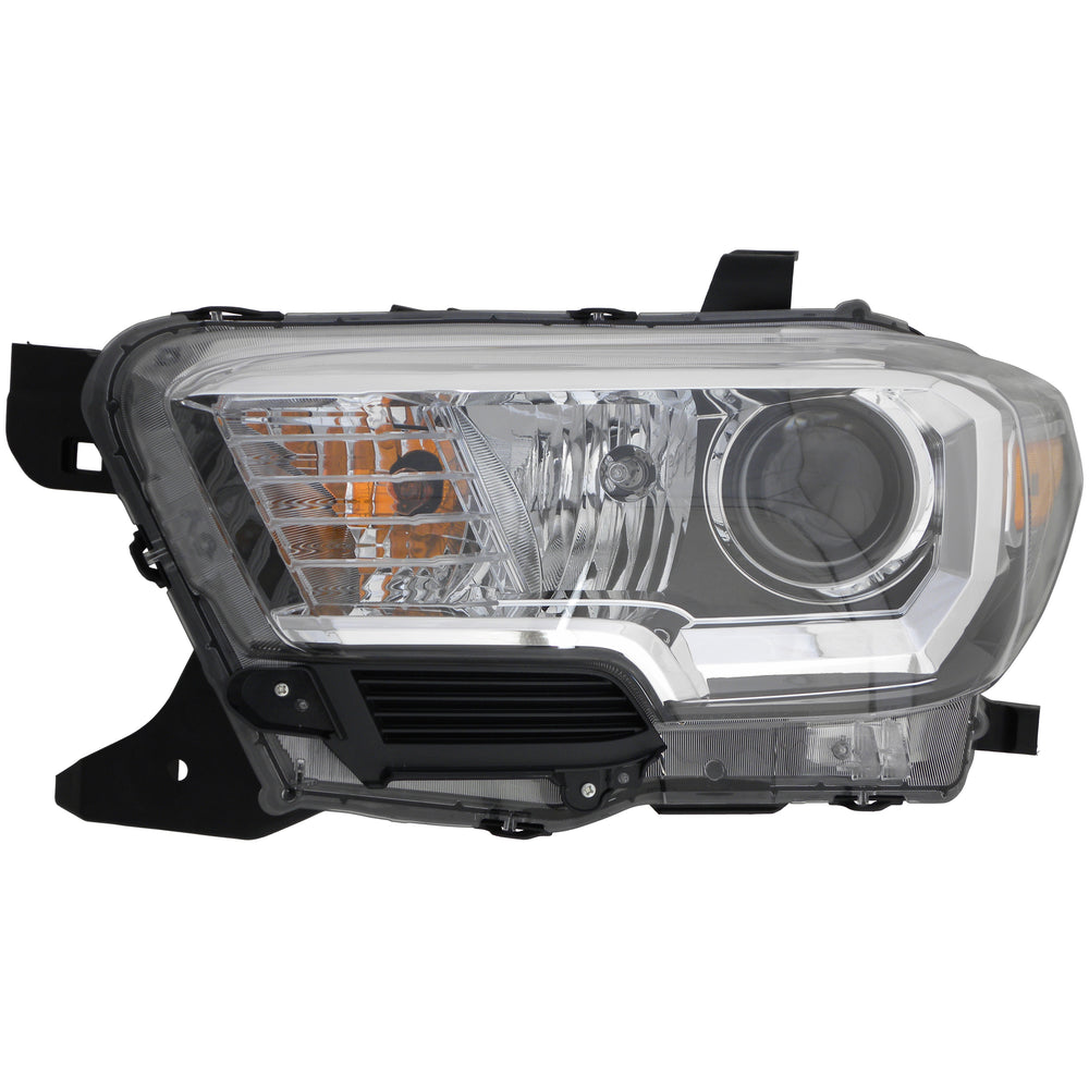 Halogen Headlight Front Lamp for 16-17 Toyota Tacoma (w/o DRL) Driver Left