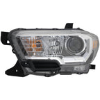 Halogen Headlight Front Lamp for 16-17 Toyota Tacoma (w/o DRL) Driver Left