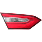 Trunk Lid Reverse Backup Tail Light for 18-19 Toyota Camry Driver Left