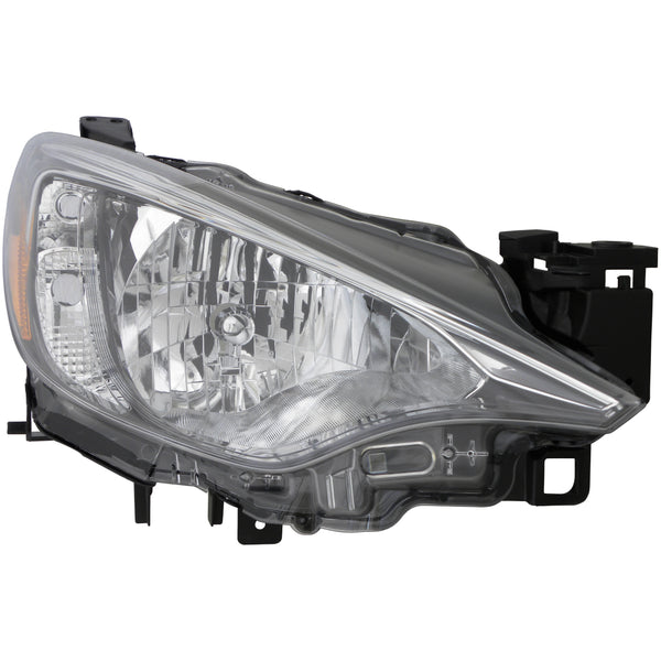 Halogen Headlight Front Lamp for 16-19 Scion iA/Toyota Yaris iA Left Driver