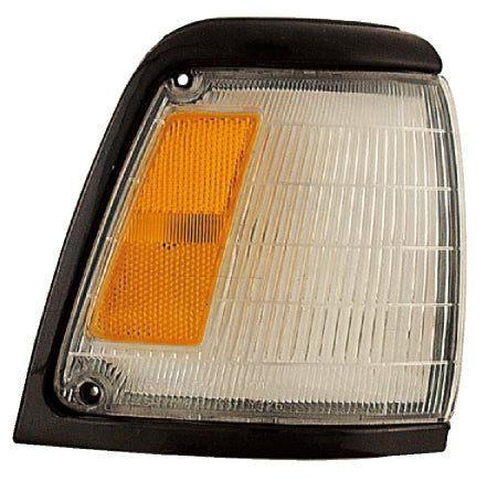 Corner Signal Light for 92-95 Toyota Pickup 2WD Base (Black) Passenger Right