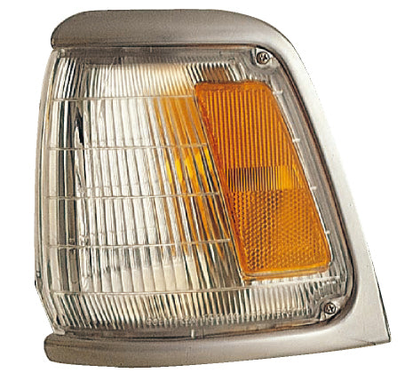 Parking Corner Signal Light for 89-91 Toyota Pickup 2WD (Chrome) Driver Left