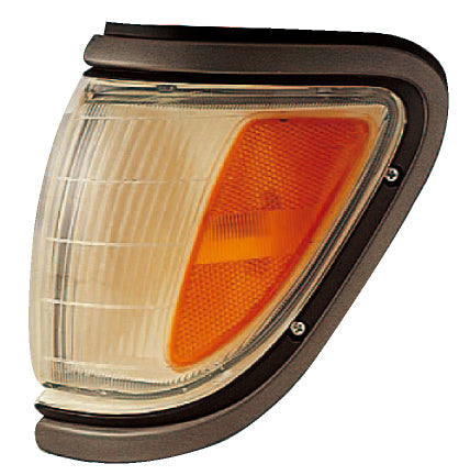 Parking Side Marker Light for 95-97 Toyota Tacoma 4WD (Black) Driver Left