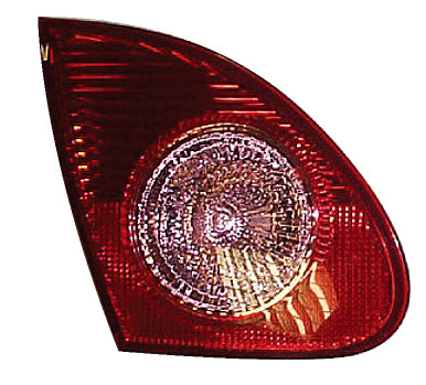 Trunk Lid Reverse Backup Tail Light for 03-08 Toyota Corolla Passenger Right