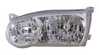 Headlight Front Lamp for 01-02 Toyota Corolla Driver Left