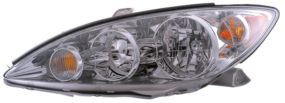 Headlight Lamp for 05-06 Toyota Camry LE/XLE Chrome Housing Driver Left