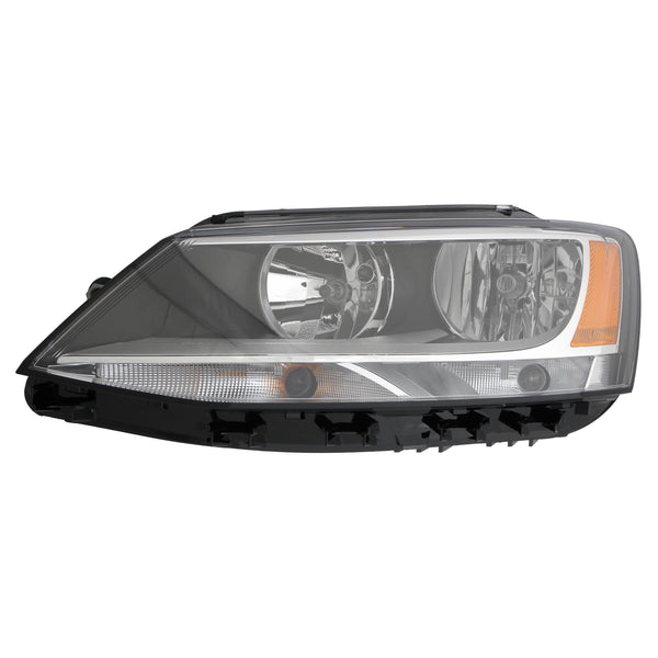 Halogen Headlight Front Lamp for 11-16 Volkswagen Jetta Driver Left